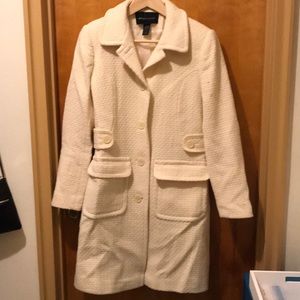 Victoria’s Secret MODA International cream coat